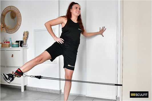 Exercice jambes SCULFIT™