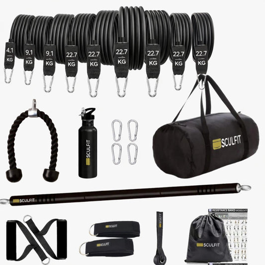 Kit élastiques de musculation - SCULFIT™
